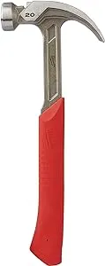 Milwaukee 20 oz. Curved Claw Smooth Face Hammer