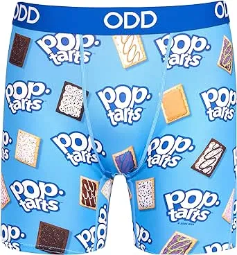 Odd Sox, Eggo, Pop Tarts, Men's Boxer Briefs, Funny Novelty Print Underwear