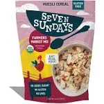 Seven Sundays Muesli Cereal Classic Bircher Mix Apple Cinnamon Almond