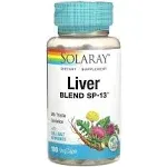 Solaray Liver Blend SP-13 - 100 Capsules