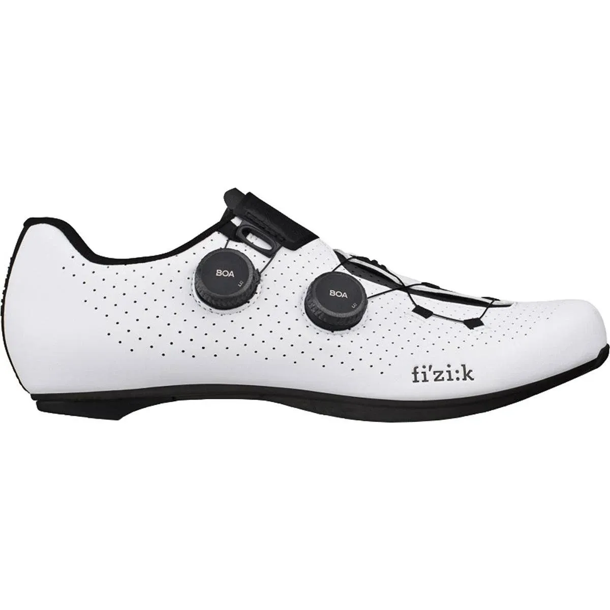 Fi'zi:k Vento Infinito Carbon 2 Cycling Shoe - Men's White/Black - Size: 12