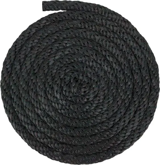 3008.0009 Solid Braid MFP Utility Rope - 1/4&#034; X 100&#039;, Black