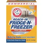 Arm & Hammer Fridge-N-Freezer Pack Baking Soda, Unscented, Powder, 16 oz, 12/Case