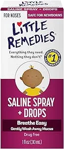 Little Remedies Saline Spray Drops