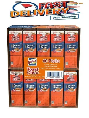 Lance ToastChee Peanut Butter Crackers (1.52 oz., 40 ct.)