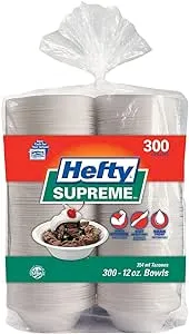 Hefty Foam Bowl, 12-Ounce (Packaging may Vary)