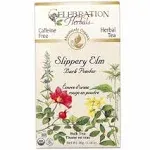 Celebration Herbals, Organic Slippery Elm Bark Powder Tea, 40 grams