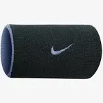 Nike Dri-Fit Home & Away Doublewide Wristbands Black/Grey