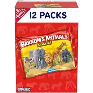 Nabisco Crackers, Mini, Barnum's Animal, 12 Pack - 12 pack, 1 oz packs