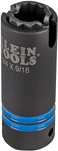 Klein Tools 3-in-1 Slotted Impact Socket