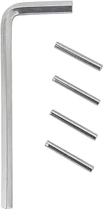 Hinge Outlet Spring Hinge Tension Pin Replacement Kit with Hex Wrench - 4 Pack