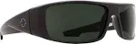 Spy Logan Sunglasses - Black - Happy Gray Green