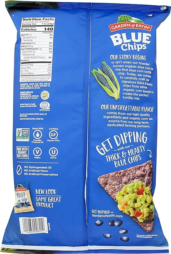 Garden of Eatin Blue Corn Tortilla Chips - 16 oz bag