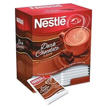 Nestle Dark Chocolate Hot Cocoa Mix - 50 single serve packets