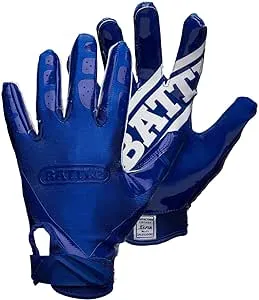 Double Threat Receiver Football Gloves - Adult & Youth | Battle Sports