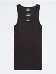 Calvin Klein Men's 3-Pack Cotton Classics Tank Tops - Black