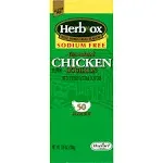 Herb-Ox Sodium Free Instant Broth Chicken Flavor 8 oz Packet 50 ct