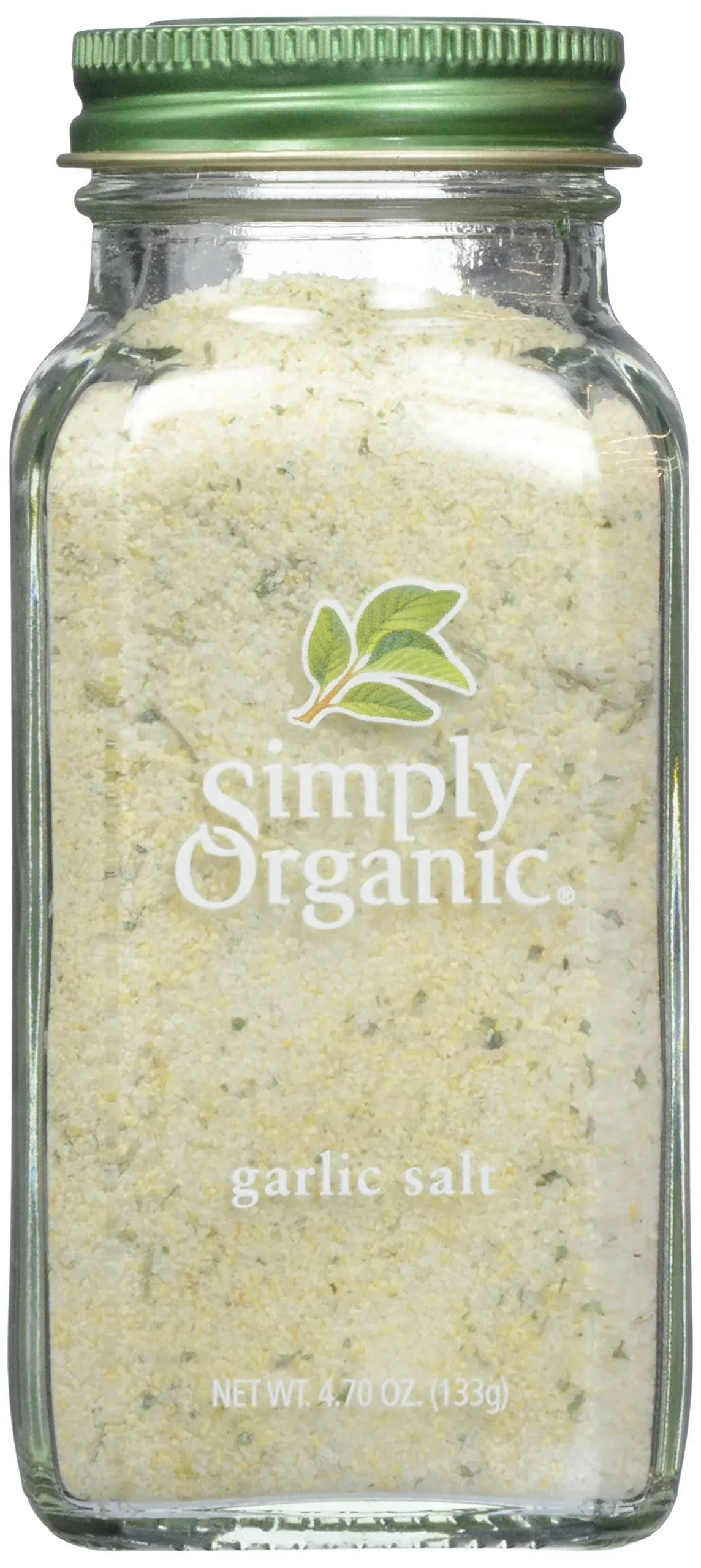 Simply Organic, Sel d'ail, 4,70 oz (133 g)