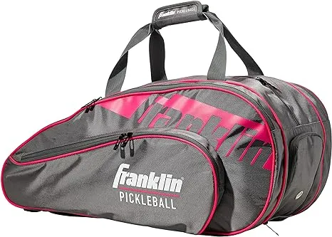 Franklin Pro Series Pickleball Paddle Bag, Pink/Gray