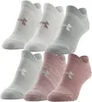 Women's Under Armour 6-Pack Essential Lightweight No Show Socks