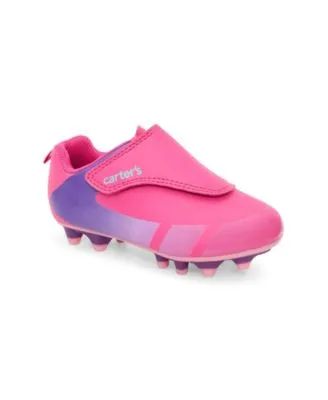 Carter's Girls Fica Sport Cleat, Fuchsia/fuchsia, 10 Toddler