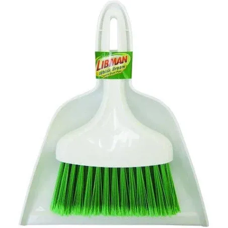 Libman Dust Pan W/Whisk Broom (Pack of 2)