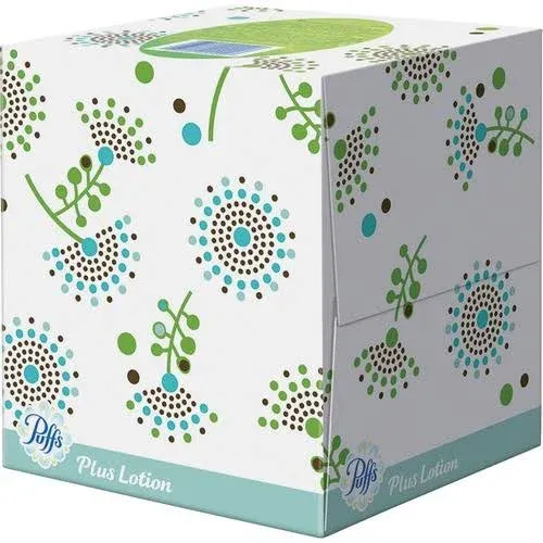 Puffs Plus Lotion Facial Tissue, 1392 Count