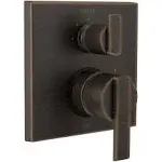 Delta Ara: Angular Modern Monitor 14 Series Valve Trim with 3-Setting Integrated Diverter, T24867 Champagne Bronze