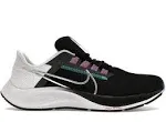 Nike Men's Air Zoom Pegasus 38 Running Shoes, Size 13, Black/Silver