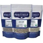 Organic Positively Tea Company, Chinese Tea Sampler, Loose Leaf, 4 Ounce, 3 Pack