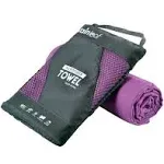 Rainleaf Microfiber Towel Perfect Travel &amp; Gym &amp; Camping Towel. Quick Dry - S...