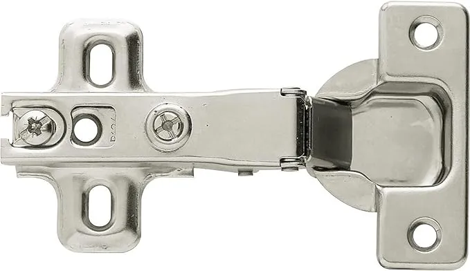 Liberty Hardware HC11SFC-NP-B1 110-Degree Full Overlay Concealed Hinge, Nickel Plated, 10 Count