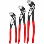 Knipex 3X88 3-Piece Alligator Pliers Set