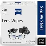 Pre-Moistened Lens Wipes Cleaning Zeiss