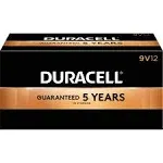 DURACELL Coppertop Alkaline 9v Batteries, 72-carton