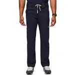 Figs Men's Cairo Cargo Scrub Pants Navy L