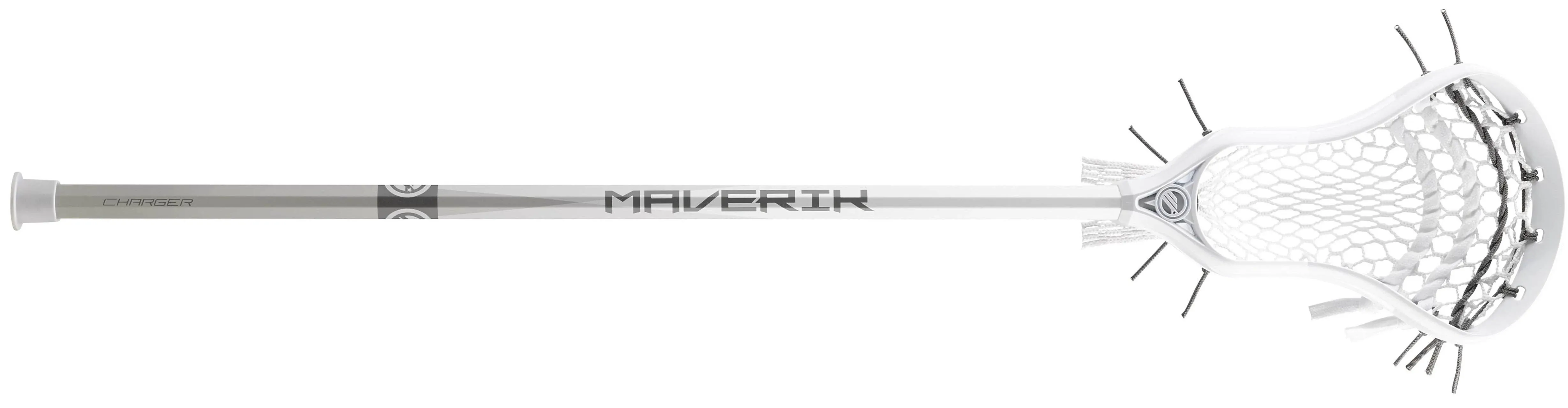 Maverik Charger Complete Lacrosse Stick (White)