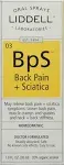 Liddell Homeopathic Back Pain Sciatica (1 fl oz)