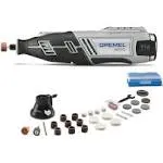 Dremel 8220-1/28 12-Volt Max Cordless Rotary Tool Kit- Engraver, Sander, and Polisher- Perfect for Cutting, Wood Carving, Engraving, Polishing, and Detail Sanding- 1 Attachment & 28 Accessories