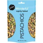 Wonderful Lightly Salted Pistachios No Shells 6oz