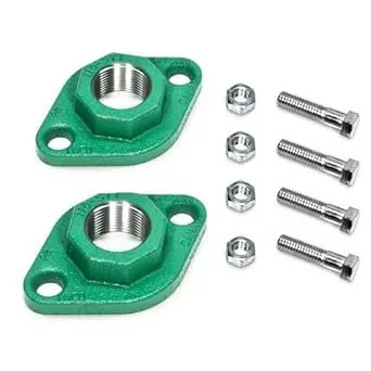 Taco 110-252F Freedom Flange Set for Circulator Pump, 1" Npt Connection, Cast Iron