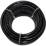 Beduan 6mm x 4mm Black Pneumatic Tubing Pipe PU Polyurethane Air Compressor Tubing Hose Pipe Line Fluid Transfer 394ft 12 Meter