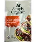 Simply Organic Mild Taco Seasoning Mix (1 oz)