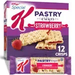 Kellogg's Special K Strawberry Chewy Pastry Crisps, 5.28 oz, 12 Count