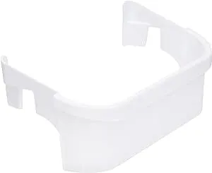 Kitchen Basics 101 240351601 Refrigerator Freezer Door Bin Side Shelf Replacement for Frigidaire AP2115974, White