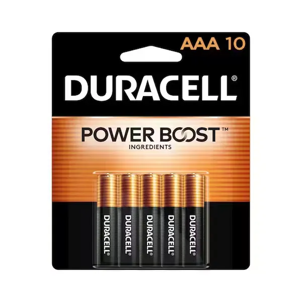 Duracell Coppertop Alkaline AAA Batteries