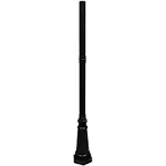 Gama Sonic Imperial Black 79-in Post Light Pole Gs-97Sp