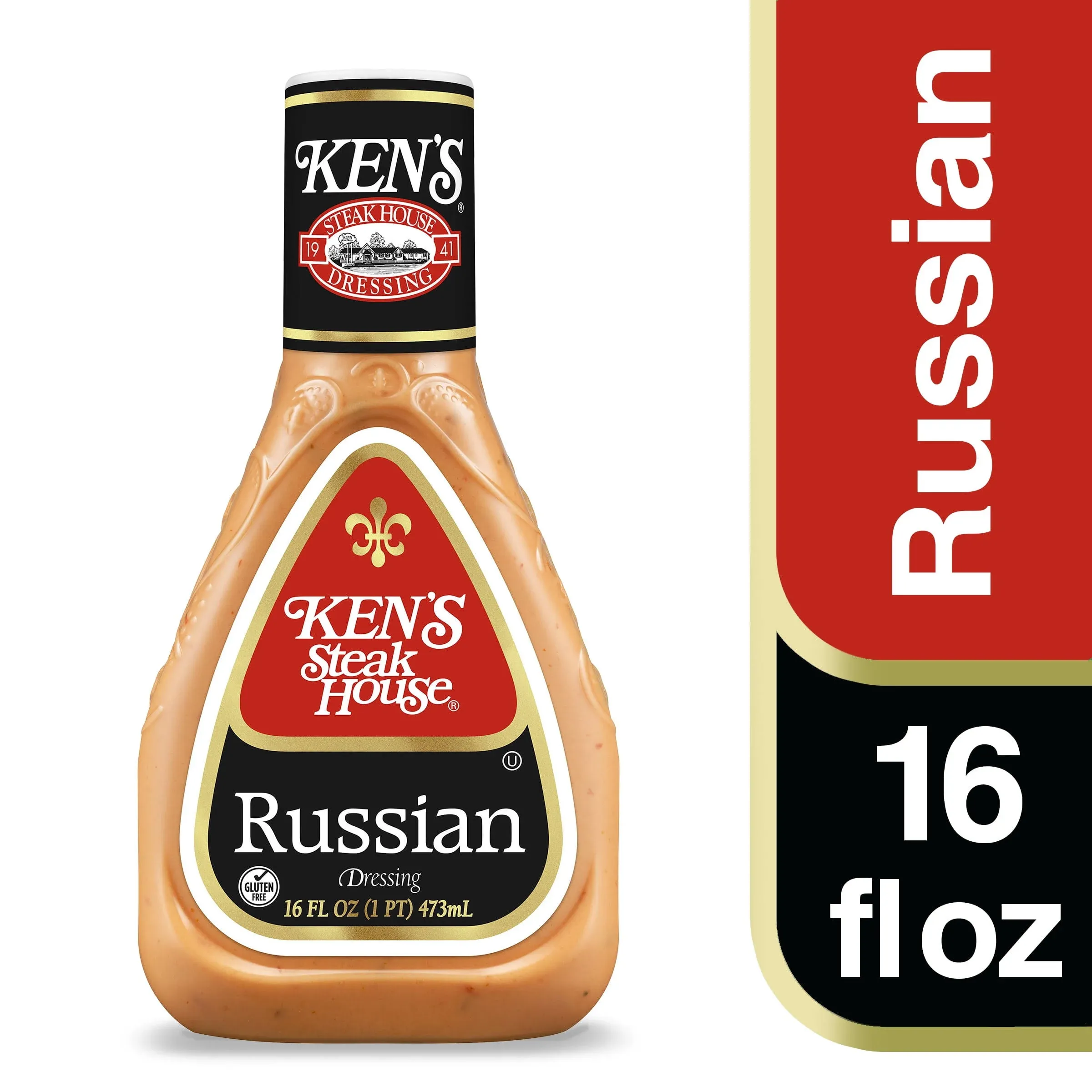 Ken's Steak House Dressing, Russian - 16 fl oz