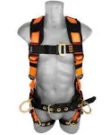 Frontline 50CTB Combat Construction Style Full Body Harness with Tongue Buckle Belt & Legs XL/2X