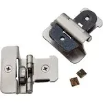 Amerock | Double Demountable Cabinet Hinge | 1/2 inch (13 mm) Overlay Hinge | Sa